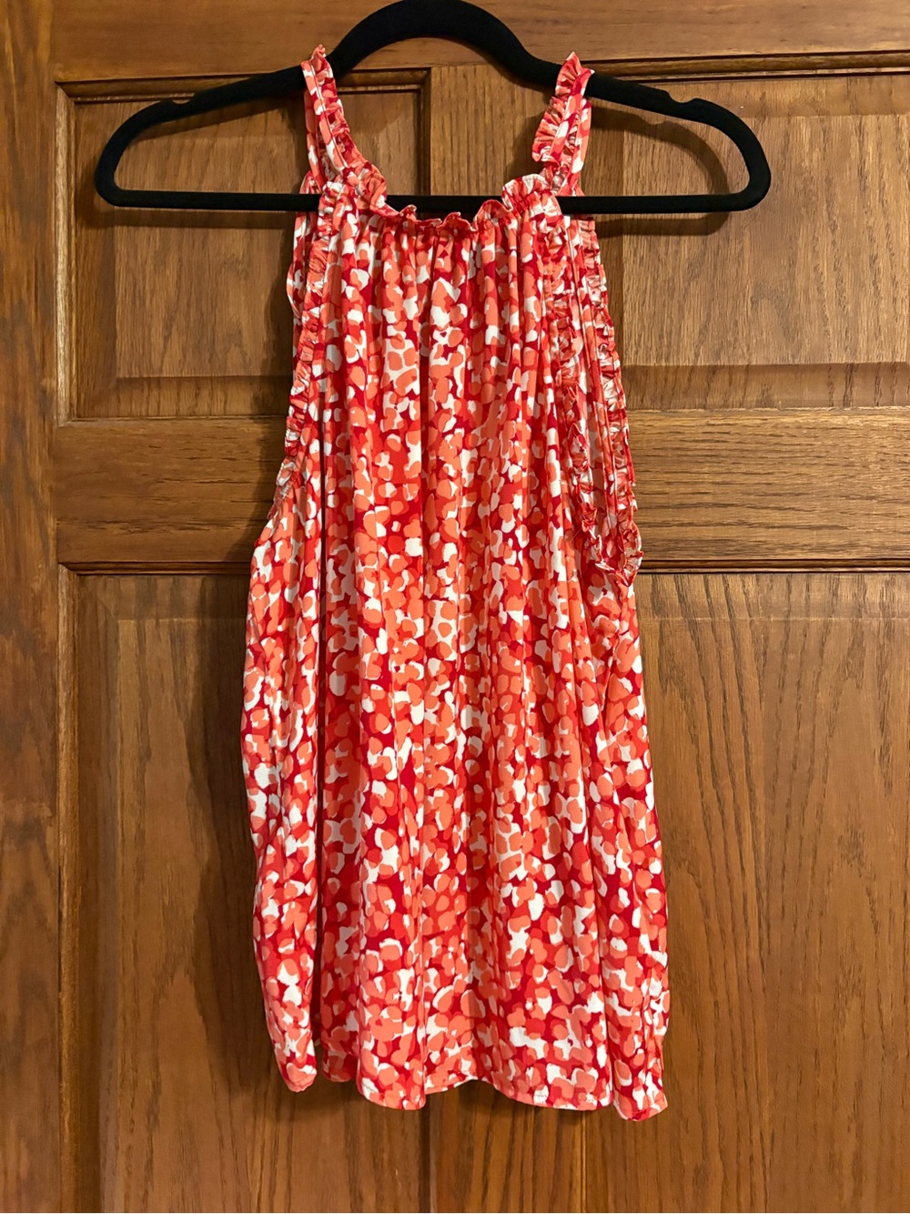 Liverpool Women’s Sleeveless Top in Red and White